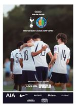 TOTTENHAM SPURS England v GETAFE Spain 8 August 2026 BC Doors Friendly FAN ed