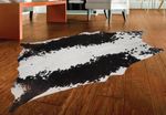 100% Genuine Cow hide Rug Area Carpet Skin Leather 26.52 sq.feet (67"x57") A 252