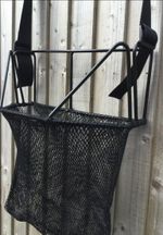 LONGNET BASKET LIGHTWEIGHT CUMBRIAN TYPE POWDER COATED RABBITING FERRETING