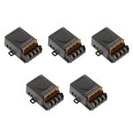 5Pcs Sturdy ABS Wireless Remote Control Switch for Gaming Equipment Use