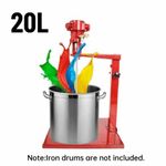 DS3-5S Pneumatic Paint Mixer Air Agitator Blender Stirrer Ink Mixing Machine 20L