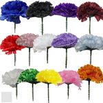 Carnation Picks Artificial Corsage Florist Funeral Tribute 20, 72, 144, 432 