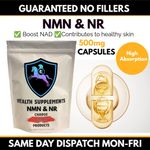 NMN & NR NAD+ Capsules High Strength Nicotinamide Riboside NAD No Fillers