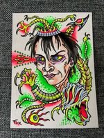 Dave Fox Tattoo Flash Chris Kline Daniel Higgs Adam Shrewsbury Don Ed Hardy Bert