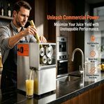 220V Electric Sugar Cane Press Juicer Sweet Sugarcane Ginger Juice Maker