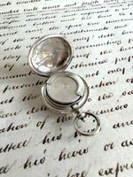 Antique Victorian Silver Sovereign Holder Case 1891