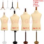 Child Kids Tailor Dummies Tailors Dummy Dressmakers Mannequin Bust Display 