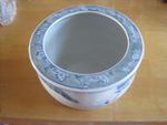 Chinese Blue & White Pottery Koi Fish Bowl/Planter