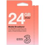 Three Network 24GB Data SIM for 24 Months each. Use in 71 Countries.
