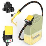 Taskstar 3.2GPM Automatic Fuel Transfer Pump, Auto-Stop,for Oil,Diesel,Gasoline