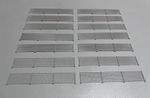 OO Gauge 1:76 Scale 30 Chain Link Fence Grey – 3.6 Metres Model Railway Scenery