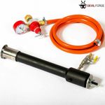 DEVIL-FORGE DFC Gas Propane Burner (180,000 BTU) Forge Furnace Kiln UK (NEW)