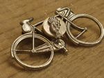 Rare: Racer Road Bicycle Pin Lapel Badge