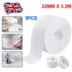 Bath Kitchen Caulk Tape Sealant Strip PVC Self Adhesive Toilet Wall Sealing Tape