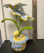 Pastel Dreams-Handmade Chenille craft Flower