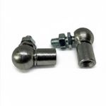 2x M6 Gas Strut Ball Joint End Fittings 10mm Ball Socket DIN 71802 UK Stock