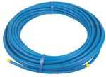 COIL BLUE MDPE WATER MAINS PIPE 20mm OR 25mm IN 25M OR 50M ROLLS