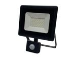 Okko LED Motion Sensor Floodlight 30W 2550lm IP65 Black Outdoor Wall Bracket