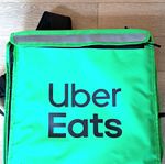 Uber Eats Green Insulated Food Delivery Bag Backpack Bag