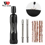 WEST BIKING Tubeless MTB Tyre Puncture Repair Kit Bike Puncture Repair Tool