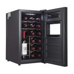 Cookology Thermoelectric Wine Cooler 18 Bottle Fridge Low Noise - Black CWTE18BK