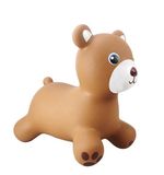 HAPPY HOPPERZ TEDDY T. BEAR Kids Animal Bouncy Space Hopper Inflatable Ride On