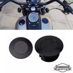 Gas Tank Cap Set For Harley Softail FLSL FLHC FLFBS FLSB Low Rider FXLRS 2018-24