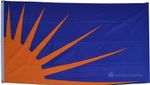 SUNBURST FLAG - 5 X 3 FT NEW - IRISH REPUBLICAN NA FIANNA EIREANN EASTER 1916