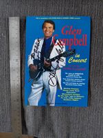 Glen Campbell Hand Signed Concert Flyer
