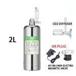 Aquarium CO2 Generator Kit Stainless Steel Reactor System for Plant Tank Fish