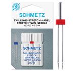SCHMETZ Machine Needles - Stretch Twin Needle -2.5 MM/75