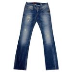 G-STAR Women's Blue Lynn Straight Jeans RRP £80