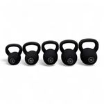 Neoprene Kettlebell 4-32kg Cast Iron Weights Strength Exercise Fitness Home Gym