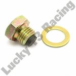 JMP magnetic oil sump drain plug & washer M14 x 1.5mm bolt screw for Yamaha