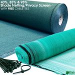UV Protection Shade Netting / Privacy Screen Windbreak Fabric | 40%, 85% or 95 %