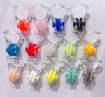 10pcs Reusable Silicone Swim Nose Clips for Adults Children Diving