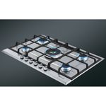 Smeg P272XGH Cucina 72cm 5 Burner Gas Hob, Stainless Steel