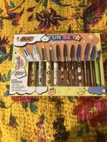 Bic Fun Set Bring Kawaii To Life 12 Piece Set Unopened