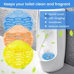10X Urinal Screen Deodoriser Mat Anti Splash Toilet Fresh Fragrance 30 Days