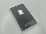 1g Platinum Bar 999,5  Valcambi Suisse Assay Certificate
