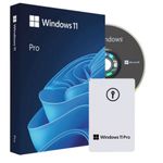 Windows 11 Pro 64bit English Full version DVD & COA Card.
