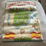 Sedes del Mundial 1982 Spain World Cup Football poster