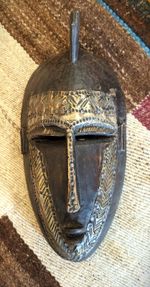 Carved Wood African Mask  Marka tribe -  Mali