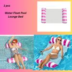 Inflatable Summer Swimming Hammock Floating Water Float Pool Lounge Bed