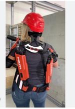 HILTI EXOSKELETON Wearable construction exoskeleton which helps relieve shoulder