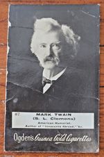 Ogdens Guinea Gold - Mark Twain - 87 - American Humorist