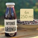 Intense Aronia Juice, 100% Fruit-Based, 6 x 250ML Immunity Boost NFC Healthy