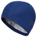 Easy Fit Adult Swimming Hat Cap Swim kid Men Womens Unisex Nylon Elastane Fabric