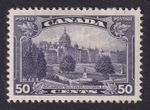 CANADA 1935 Parliament 50c Deep Violet SG 350 MH/* (CV £25)