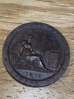 1879 J.Henry London, Numismatic Antiquary, Medal Britain , Rare 